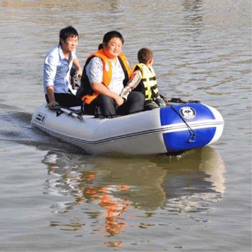 杜集公园游玩充气漂流船